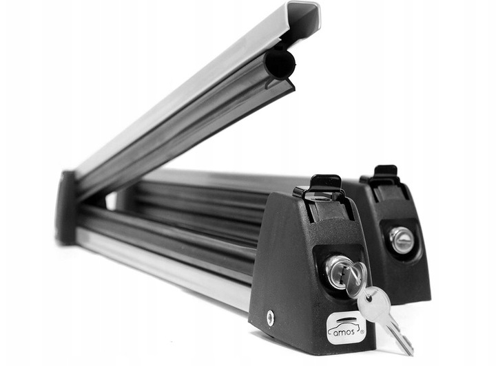 Amos Ski Lock 5 Alu Silver